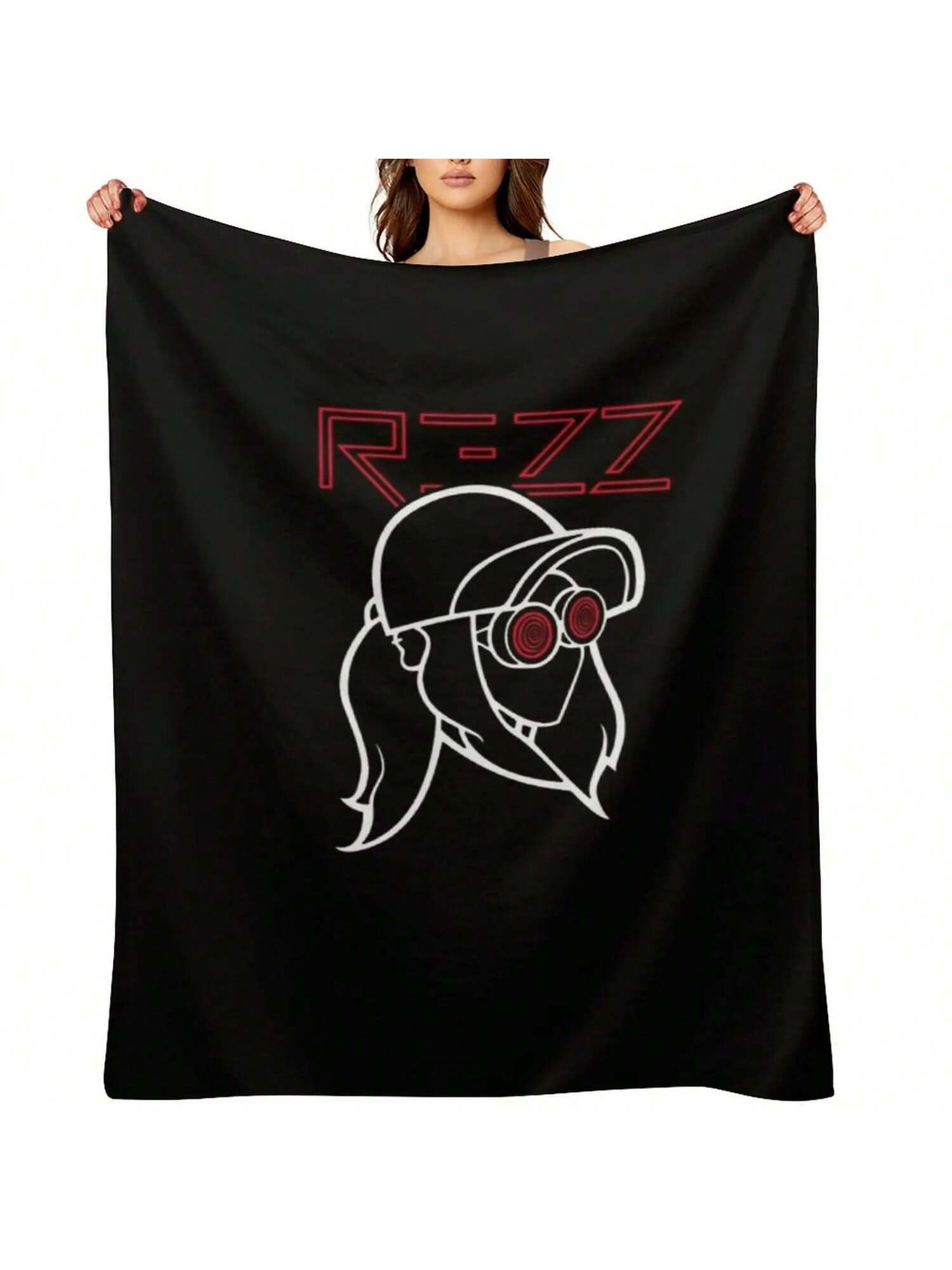 Rezz Tri Blend Essential Throw Blanket Bed Heavy Plush Winter Beds Blankets 75X95CM