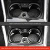 Car Gear Shift Water Cup Holder Panel Cover Sticker Auto Carbon Fiber For BMW 3 Series G20 G28 325li 2020-2024