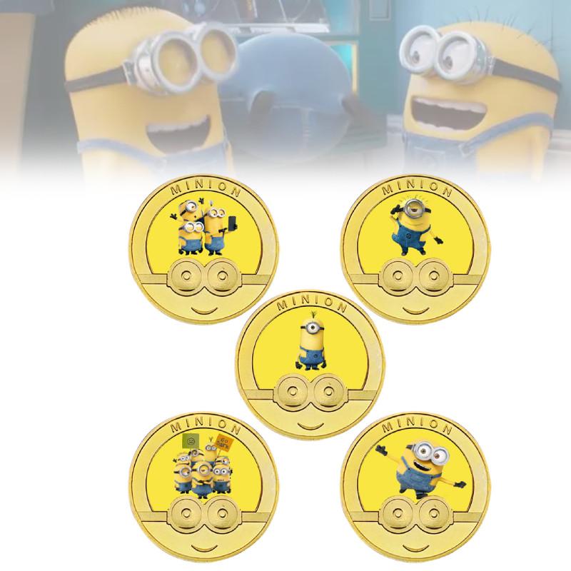 Adorable Minion Kevin Despicable Me Commemorative Coin Gift For Kids And Friends