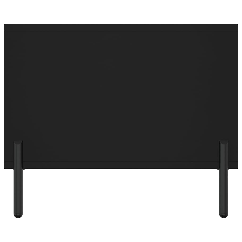 Coffee Table Black 102x50x40 Cm Particleboard