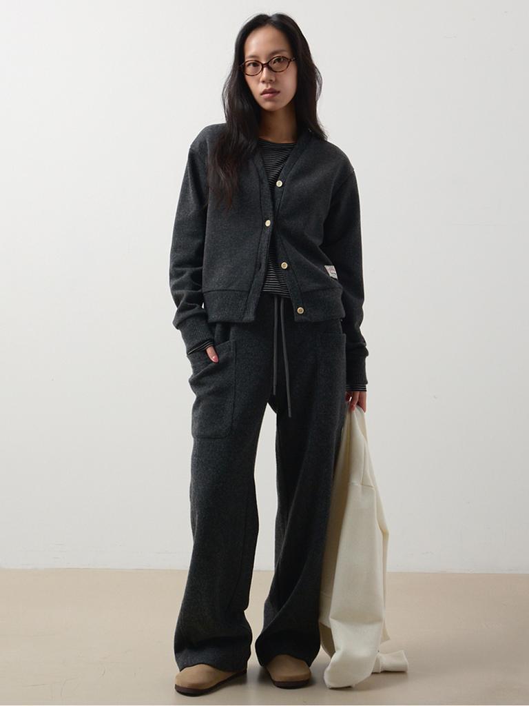 TOGE Wool Elastic Pants (Ivory)
