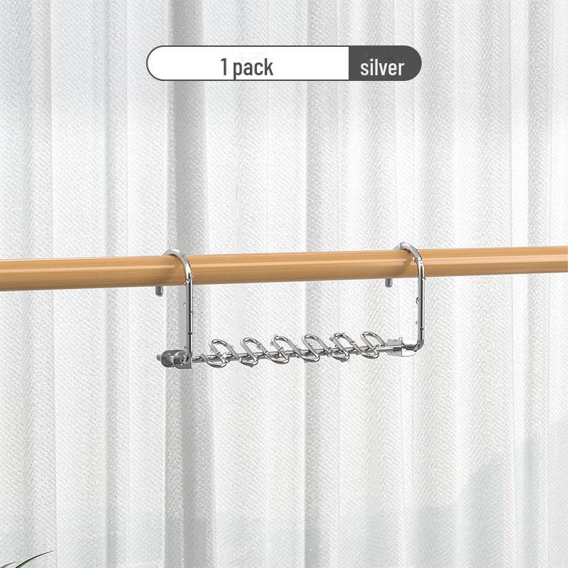 

Гао Вэньхай Многослойная 12-гнездная вешалка для одежды, экономящая место