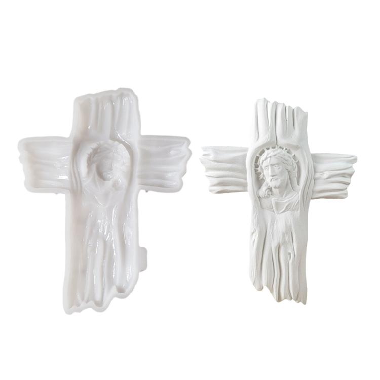 

Multipurpose Sturdy Silicone Mould for Crosses Plaster Accessory Portable for Artistics and Craft Supplies Lovers