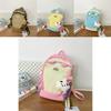 Chic And Eye-catching Colorful Backpack For Boys And Girls With Fun Design Perfect For School