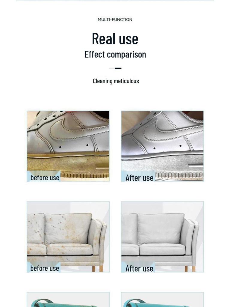 Leather Furniture & Shoe Stain Remover Cream - Multi-Purpose Cleaner for Leather Maintenance