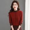 Women's Half-Turtleneck Knitted Sweater