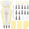 43-Piece Cake Decorating Set With Stainless Steel Tips TPU Piping Bags Scraper Buttercream Frosting