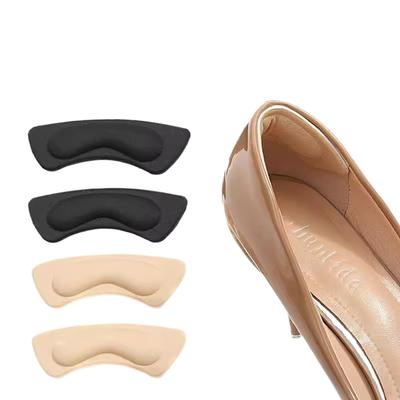 4D Fersen-Grip-Pads für Damen Anti-Rutsch Unsichtbare Einlegesohlen Verdickte Polsterung für High Heels Keine Blasen Mehr Rutschende Schuhe