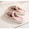 Christmas Hot Selling Animal Printed Cotton Slippers for Men and Women At Home, Winter Woolen Slippers