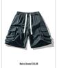 Chao Nan Da Men's American Style Casual Cargo Shorts - Loose Fit Outdoor Sports Pants