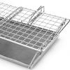 Bread Toaster Stand Folding Grill for Campfire & Picnics Adjustable Barbecue Stainless Steel Camping Toaster Holder Rack