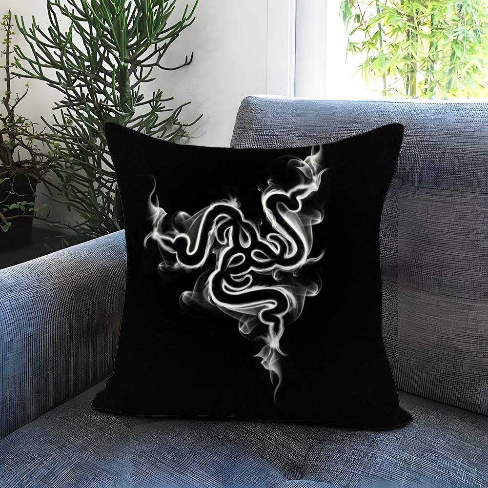 Retro R-RazerS Cushion Cover Comfortable Reversible Pillow Cover Ideal for Car Sofa Bedroom & Beyond