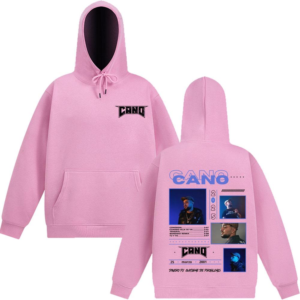 Rapper Cano Triana 2025 Tour Album Hoodies Men Women Fashion Print Hip Hop Winter Oversized Loose Unisex Tracksuit Streetwear