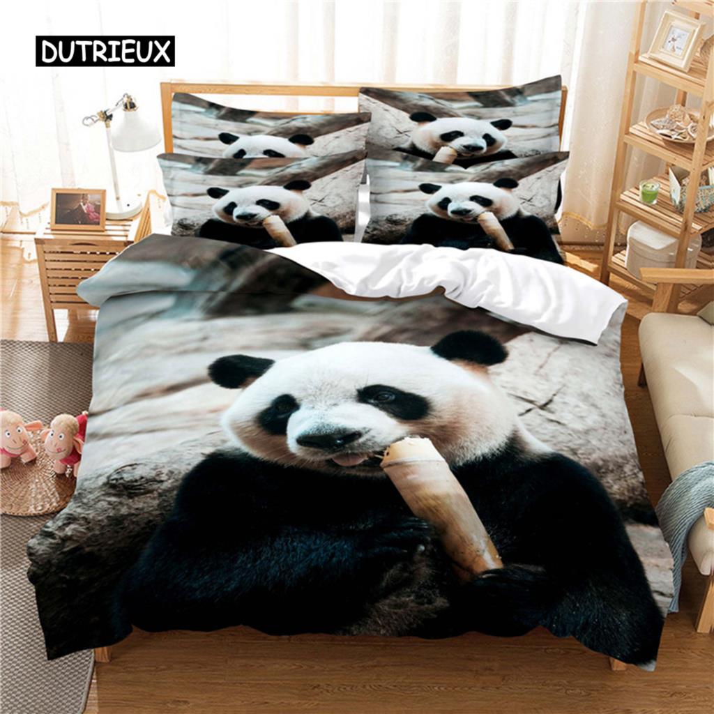 National Treasure Panda Bedding Set Duvet Cover Set 3d Bedding Digital Printing Bed Linen Queen Size Bedding Set Fashion Design