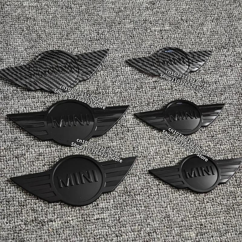 ABS Car Front Hood Rear Trunk Emblem Badge Sticker For BMW Mini Cooper R55 R56 R60 Replacement Logo Auto Accessories