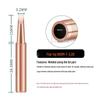 Non-Magnetic 936 Pure Copper 5-Piece Soldering Iron Tip Set for Cross-Border Electric Soldering