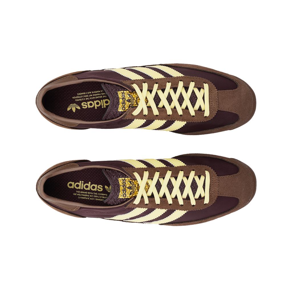 adidas SL72 OG Preloved Brown Women Sneakers Maroon Almost-Yellow IE3425