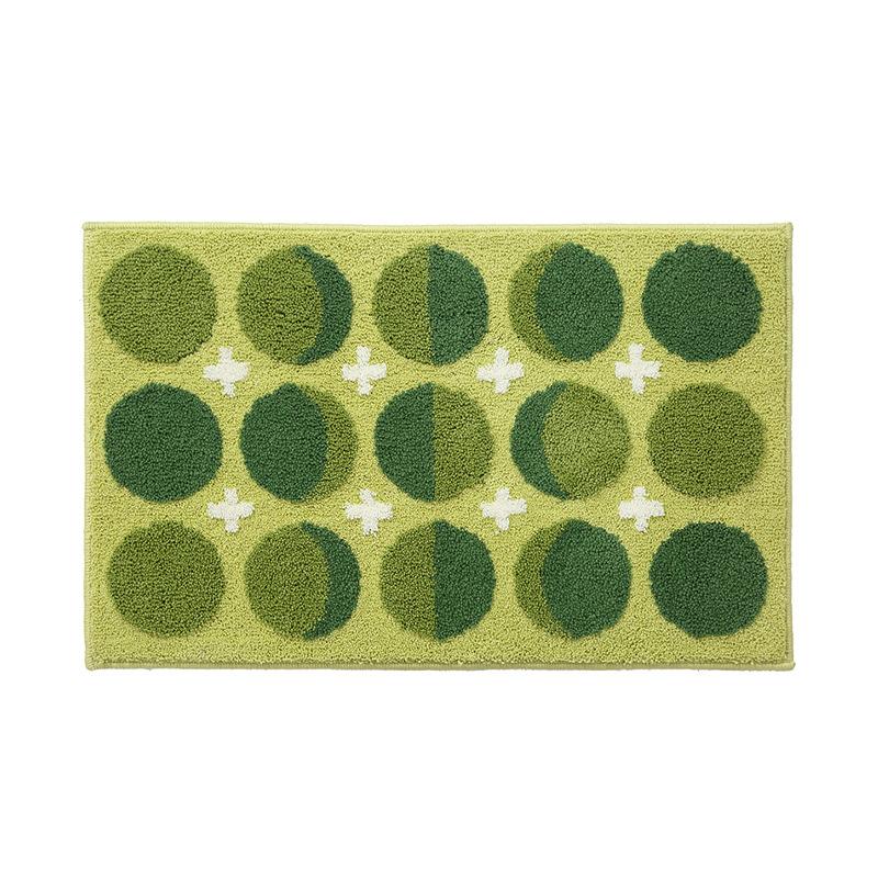 Geometric Jacquard Bathroom Slip-resistant Mat Moisture-wicking Floor Mat Door Mat Slip-resistant Floor Mat Bedroom Rug