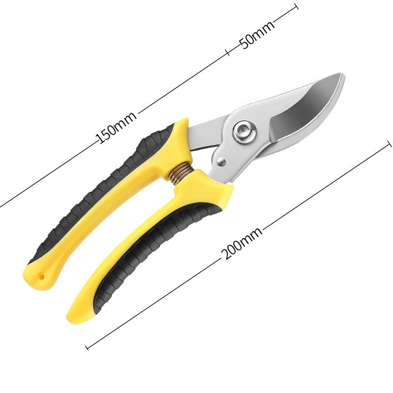Heavy-Duty Multi Purpose Pruning Shears Tree Branch Fruit Tree & Garden Trimmers with Anti-Slip Handle