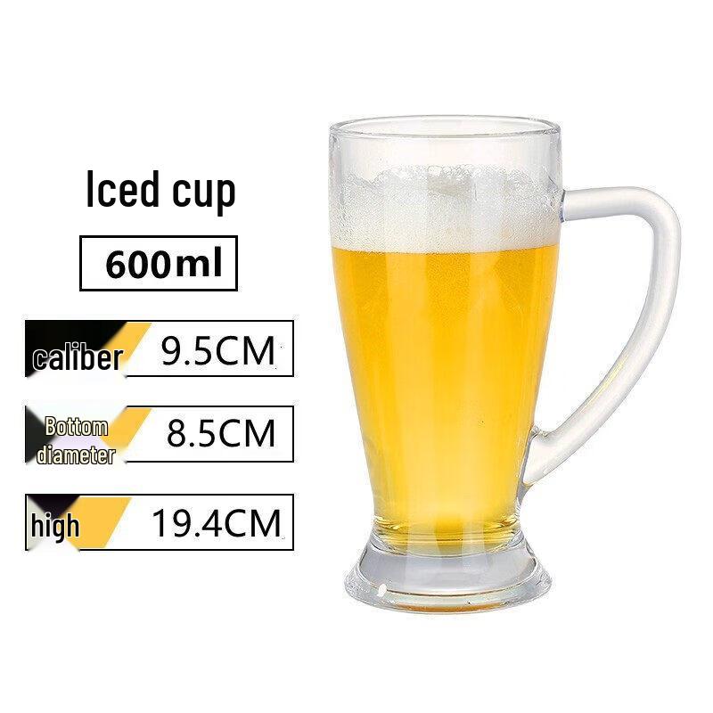 1000ml Pineapple Glass Beer Mug