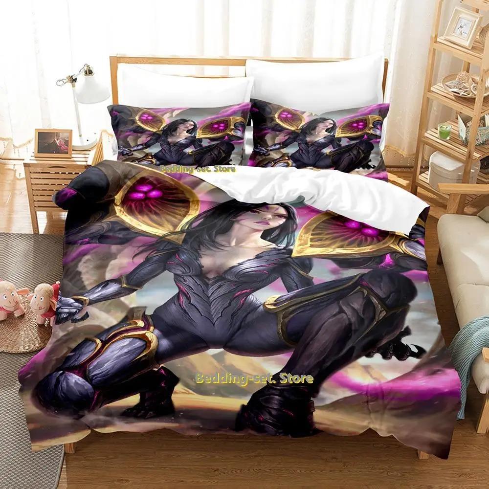 Cool Kai Sa Bettwäsche-Set Einzelbett Twin Full Queen King Size Bettset Erwachsene Kind Schlafzimmer Bettbezug-Sets Anime Bettwäsche