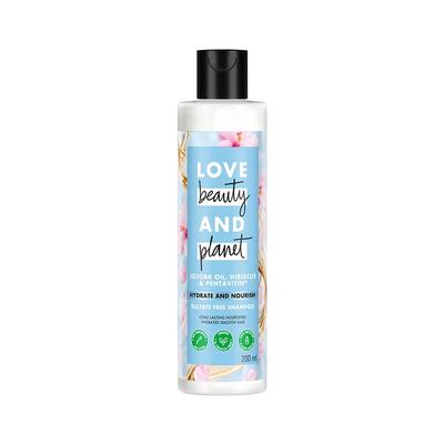Love Beauty And Planet Jojobaöl, Hibiskus & Pentavitin Hydrate & Nourish Sulfatfreies Shampoo 200ml