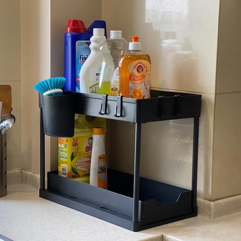 Kitchen Seasoning Rack Narrow Seasoning Rack Countertop Small Oil Salt Sauce and Vinegar Seasoning Storage Rack Stove