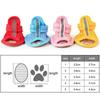 Dog Shoes Pet Boots Breathable Soft Mesh Dog Sandals with Rugged Anti-Slip Sole Adjustable Puppy Dogs Paw Protector for Summer