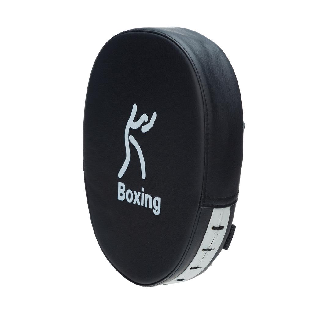 Boxhandschuh, PU-Leder, dicker Schaumstoff, gebogenes Fokus-Zielpolster, Kickboxen, Muay Thai, Karate