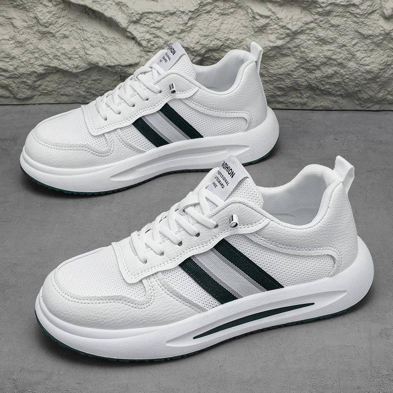 Large size sports shoes mesh breathable casual student platform running board shoes trendy dad shoes