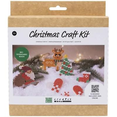 Creative Kit - Creotime - Christmas - 5 Pcs - Red, Green, White - For Children from 5 Years Old