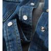 Denim Shirt 2026 Spring New Style Elegant Women's Cardigan Shirt Blue Fashionable Light Jacket