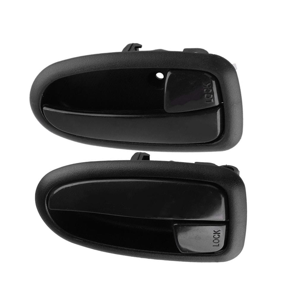 

1 Pair Interior Door Handle for Hyundai Matrix Lavita 2001 2002 2003 2004 2005 2006 2007 2008 2009 2010 82610-17010 82620-17010 чорний