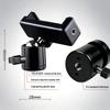 360° Rotating Metal Ball Head for Photography Tripods with 1/4 Interface