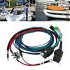 Professional CMC 7014G Wiring Harness Jacks Plate & Tilt Trim Unit Boating Hardware Cable Qucik Connections
