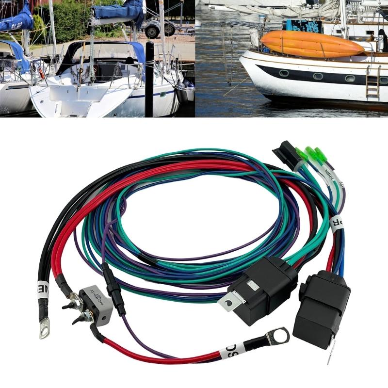 Professional CMC 7014G Wiring Harness Jacks Plate & Tilt Trim Unit Boating Hardware Cable Qucik Connections