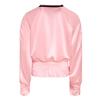 adidas Originals Smocked Jersey Top Casual Culture Pleated Knit Loose Pullover Long Sleeve T-Shirt Women Tops KS2880