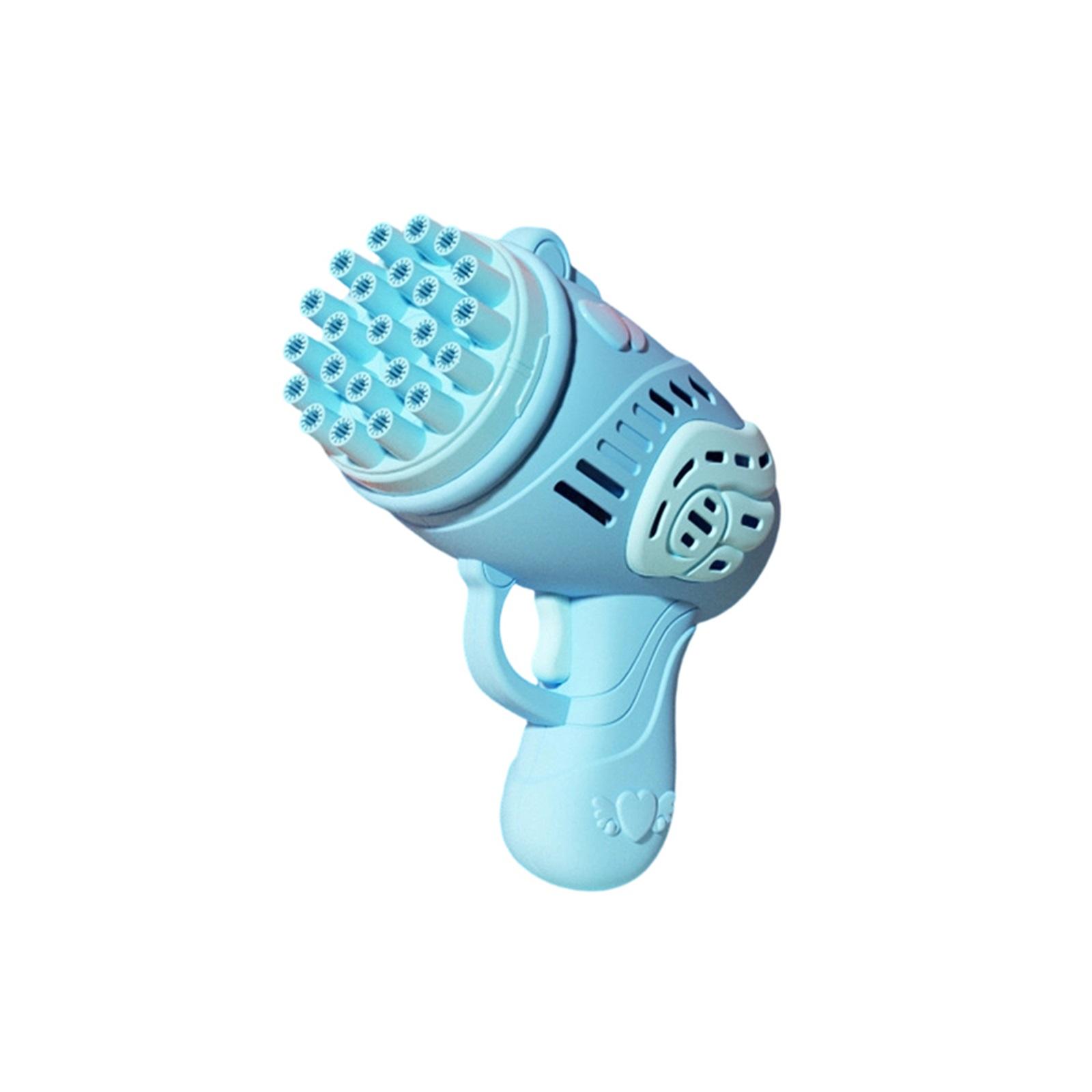 Bubble Machine Fully Automatic With Light Bubble Children s Toy 100ml синий
