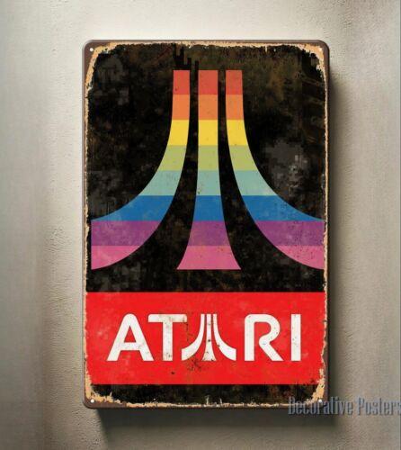 

1fRetro Video Game Metal Poster Tin Sign 2030cm aluminum 20x30cm