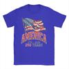Anniversary USA T Shirt Beach  Fashion TShirts Unisex Cotton O Neck Plus Size Tees ShortSleeved Aesthetic Tops
