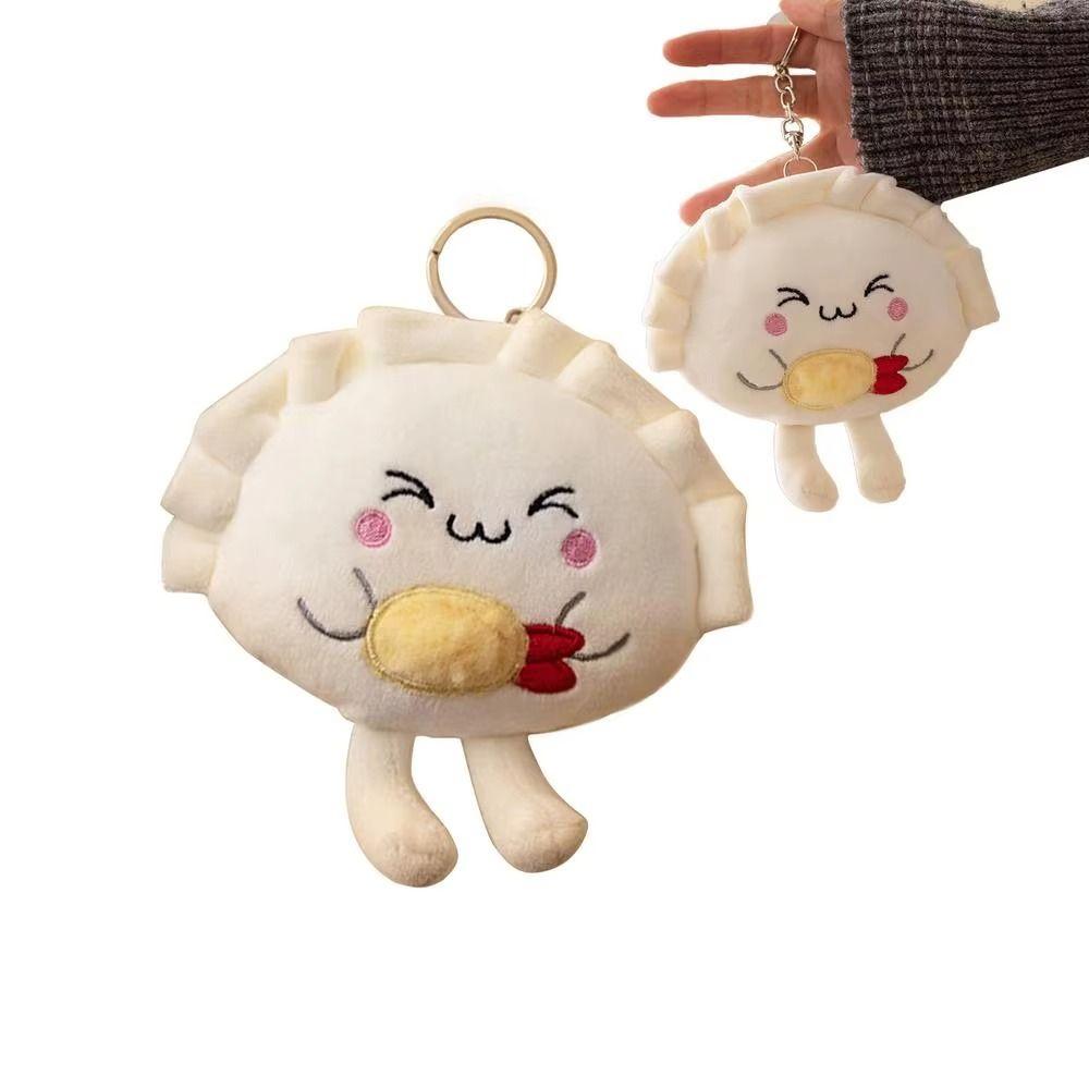 

PP Cotton Plush Dumpling Toy Simulation Plush Funny Food Toy Home Party Decor Style B