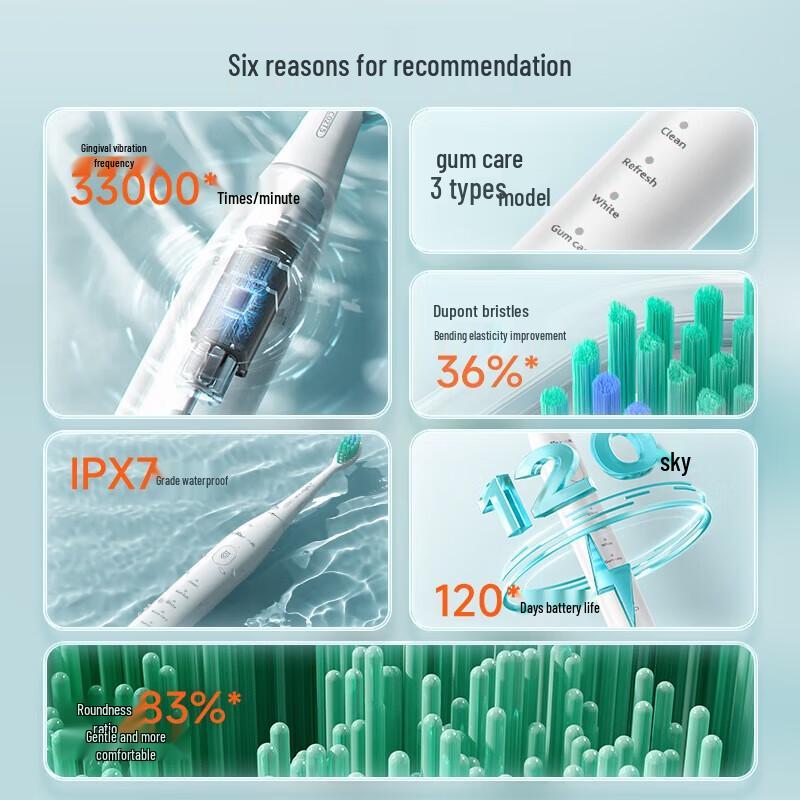 BEAR DYS-C02T5 Sonic Electric Toothbrush