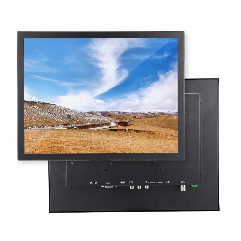15in 1024x768 HD Full Metal Industrial Monitor HDMIVGAAVBNCUSB G15(V59)
