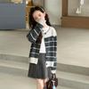 2025 Girls' Striped Knit Cardigan Sweater - Trendy Spring & Autumn Fashion for Big Children