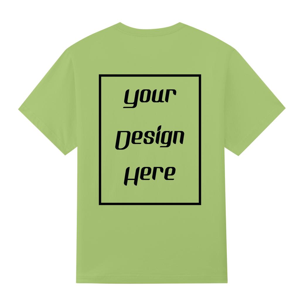 Streetwear Customized Pattern Print T-Shirt Harajuku Casual O Neck Short Sleeves Men Women Cotton T-Shirt