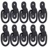 KIMISS Tie-Down Anchors, Set of 10, High Strength, Surface Mounted, D-Rings, For Securing Cargo,