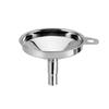 Mirror Polishing Oil Funnel 304 Stainless Steel Wine Funnel Kitchen Funnels  Filling Small Bottles