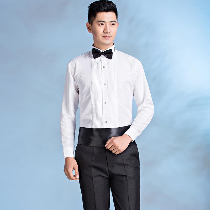 Herren Slim Fit Langarm Performance Shirt - Gentleman Stil