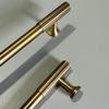 Antique Solid  Brass Knurled Handle Wardrobe Pulls Furniture Door Pull  Cupboard