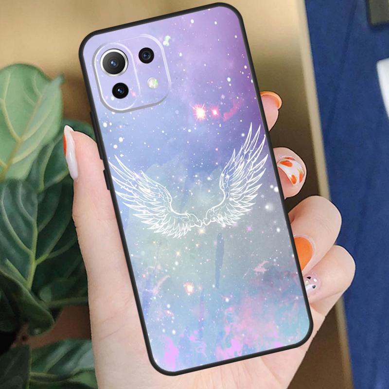 Fantasy Engel Meisje Vleugels Hoesje Voor Xiaomi 15 14 Ultra 13T 14T 15T Pro 17 Pro Max POCO X7 Pro X5 X6 F5 F6 F7 F8 Coque